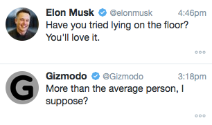 Illustration for article titled Exclusive: Elon Musk Explains Lusty Floor Tweets